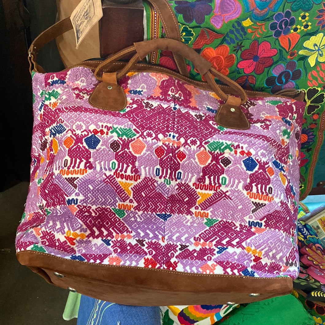Hand Embroidered Purse Travel Bag