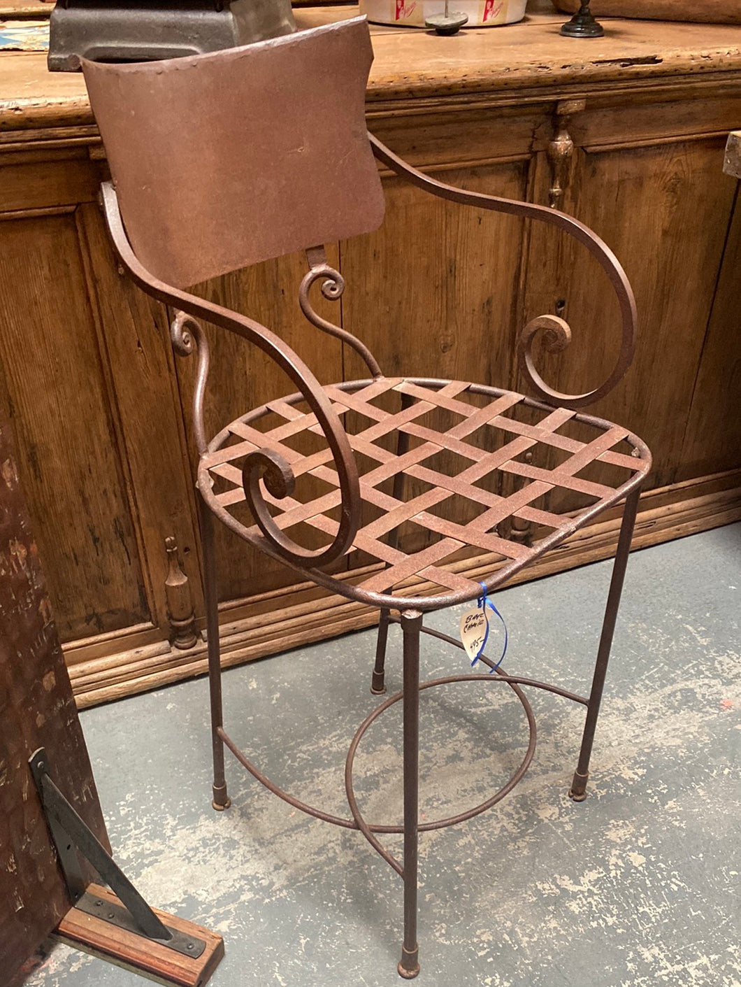 Wrought Iron Bar Chair-CH00001