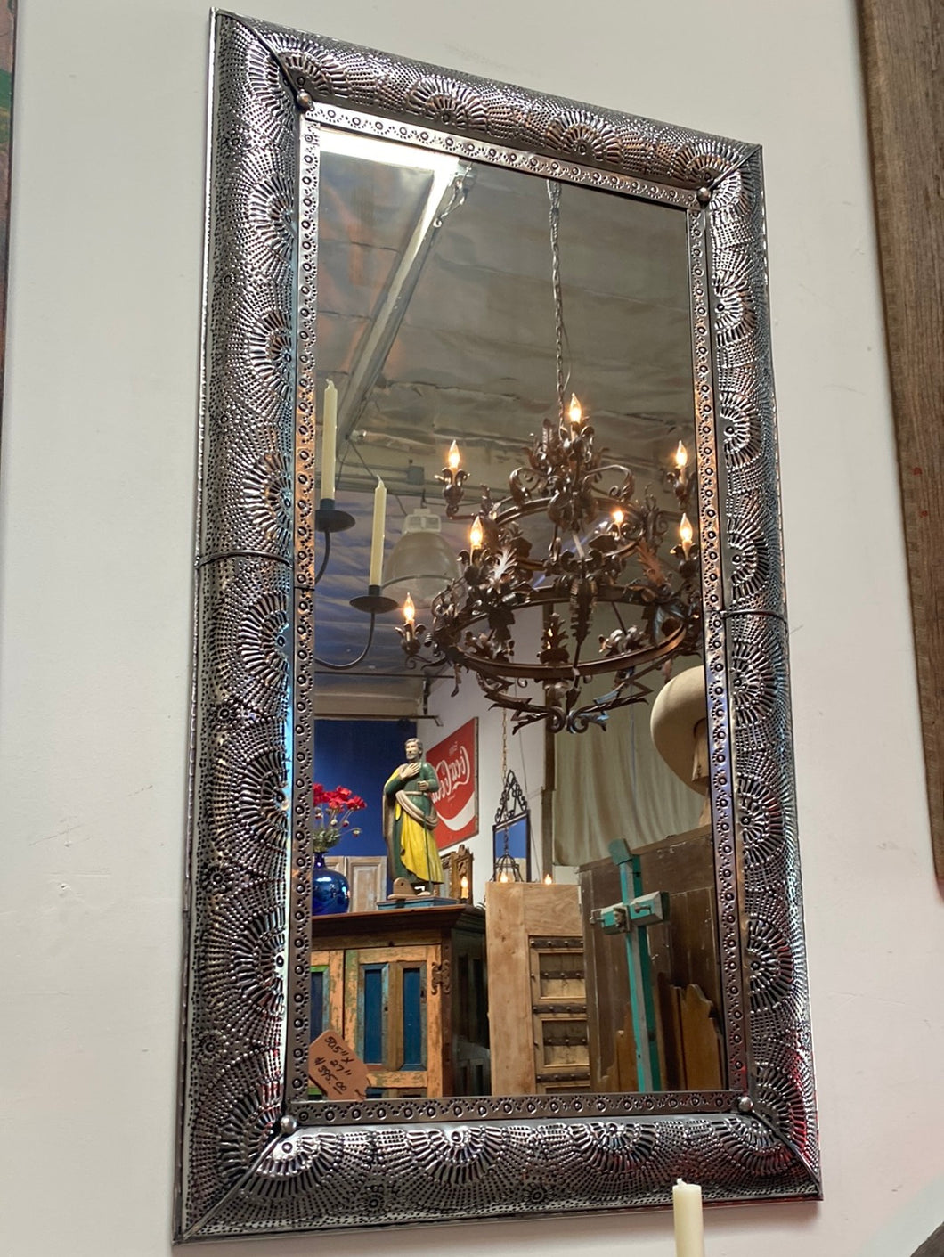 Punched Tin Mirrors (Can be Ordered)