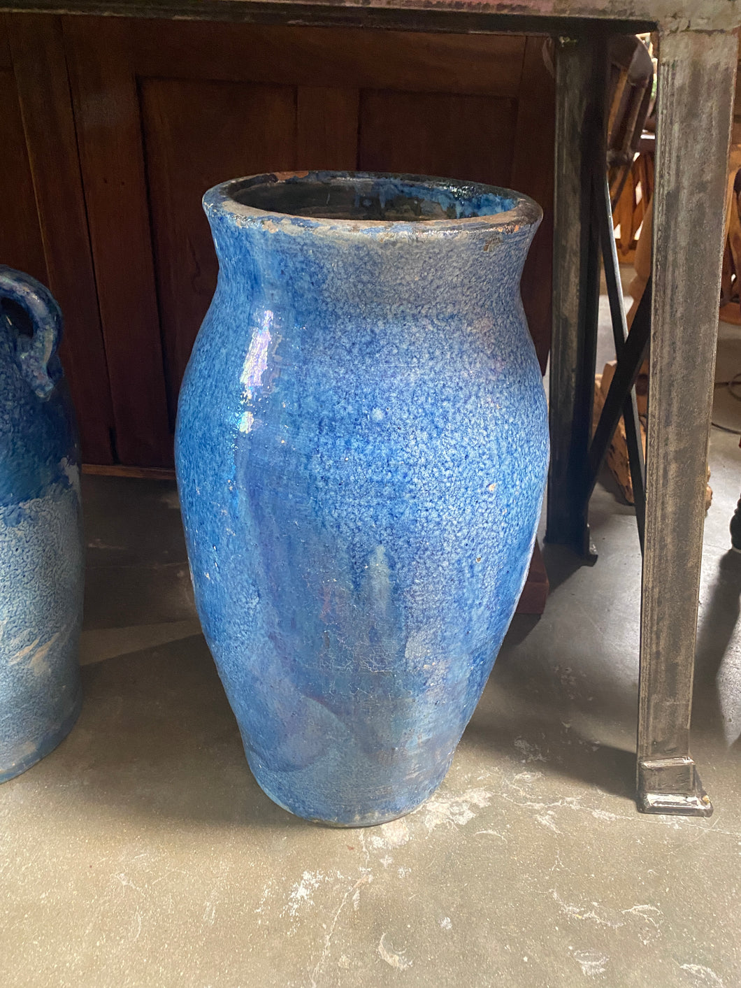 Blue Decorative Pot