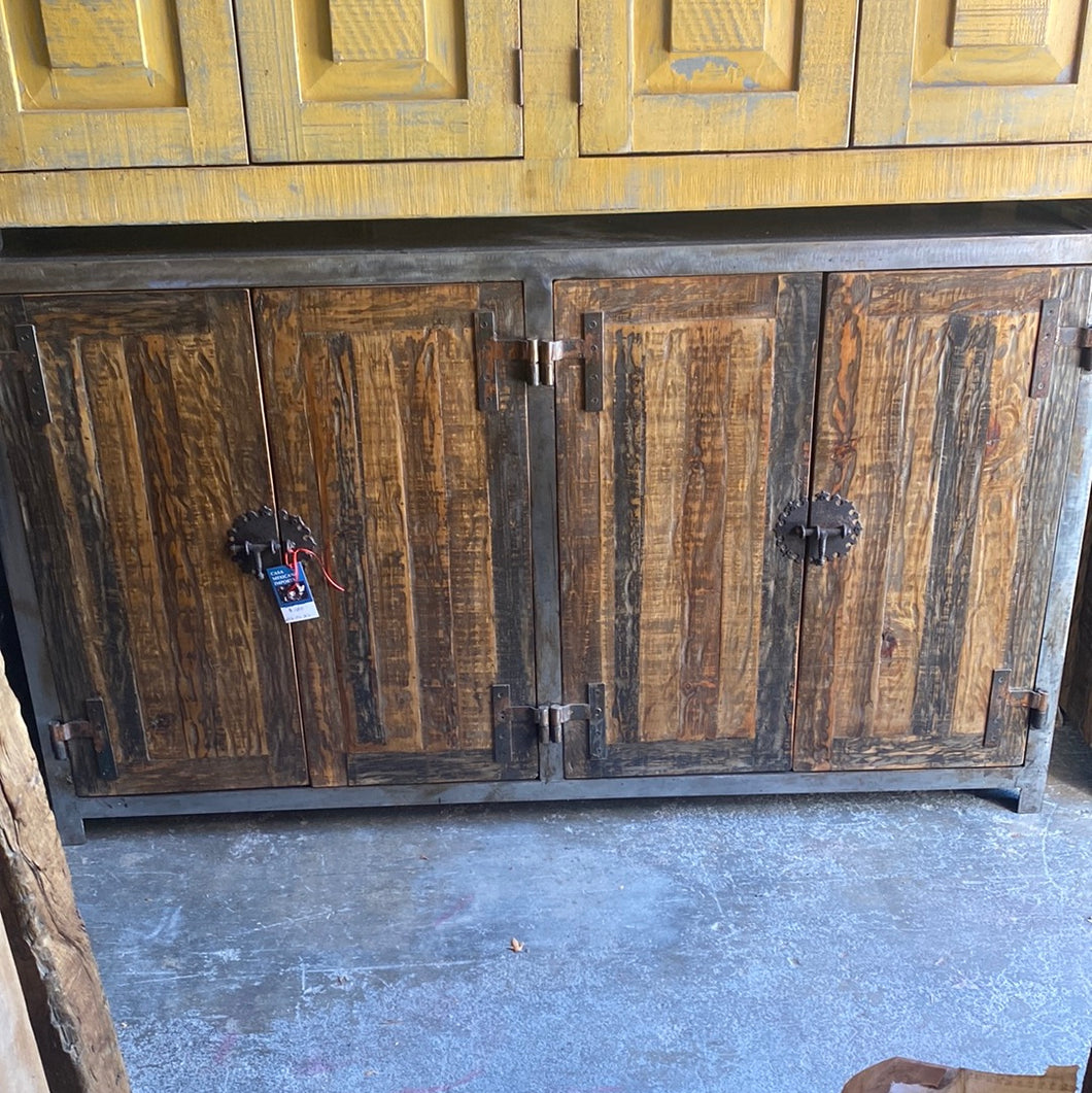 Double Door Industrial Puebla Cabinet