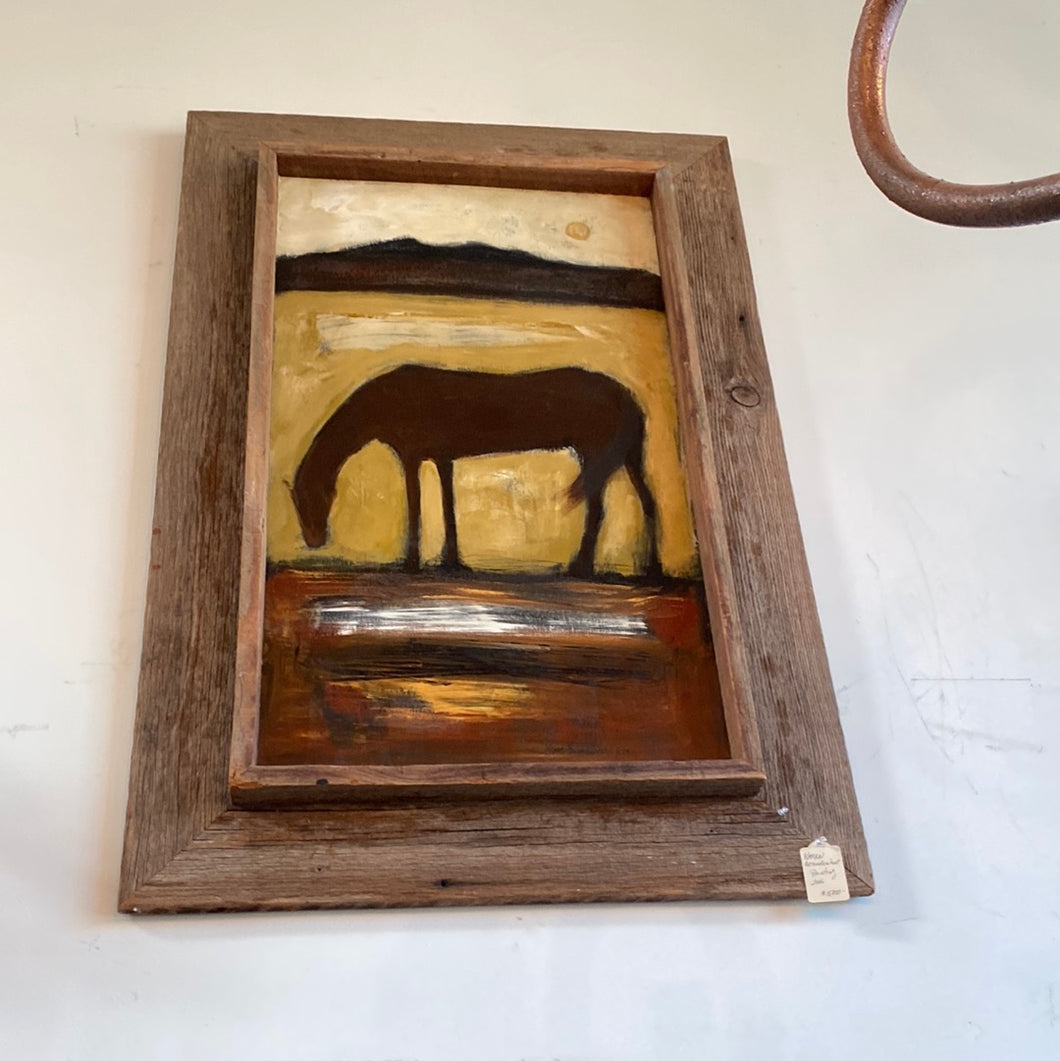 Painting- Single Horse Karen Bezuidenhout