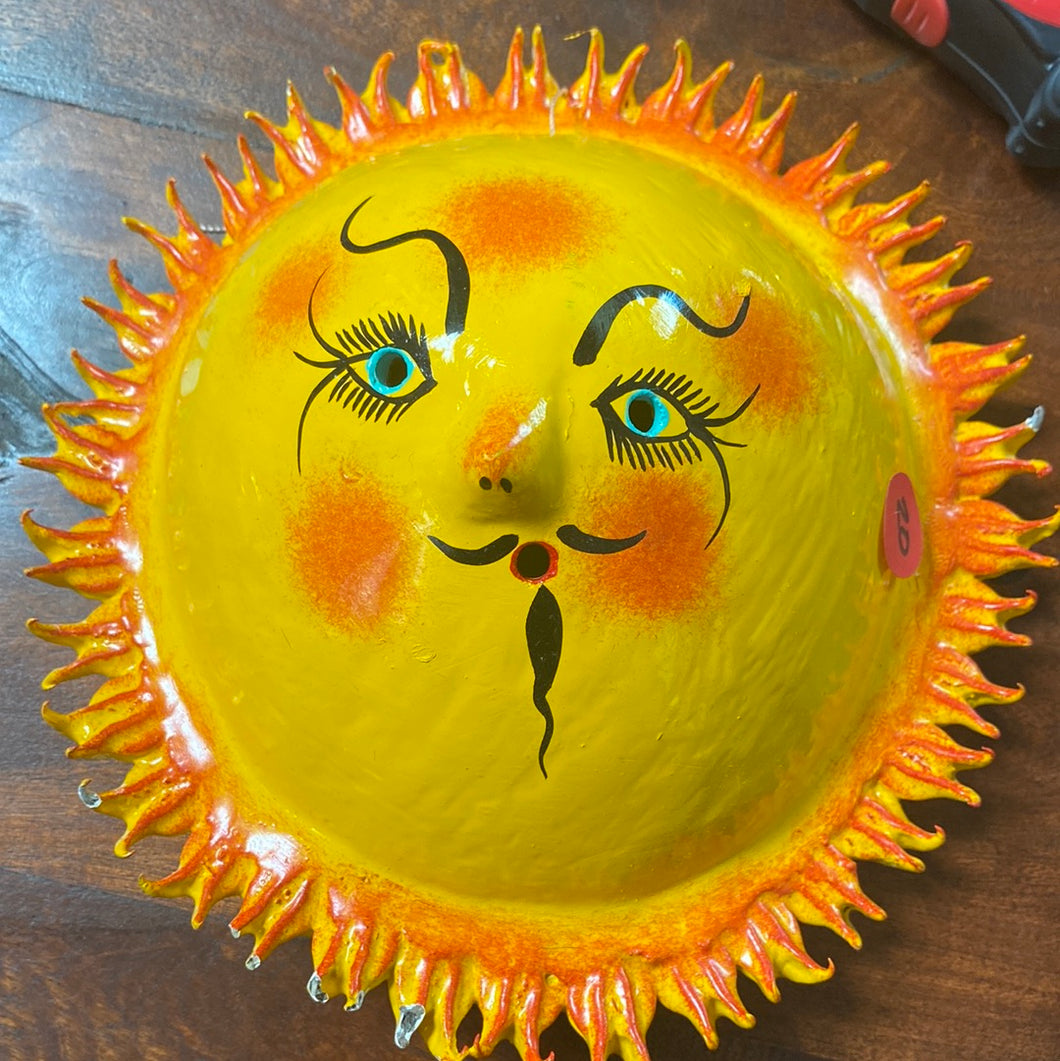 Coconut Folk Art - Sun