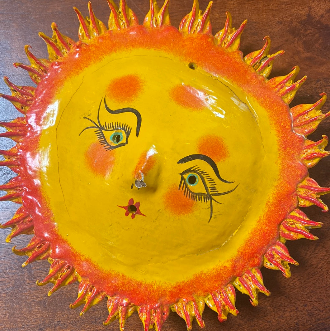 Coconut Folk Art - Sun