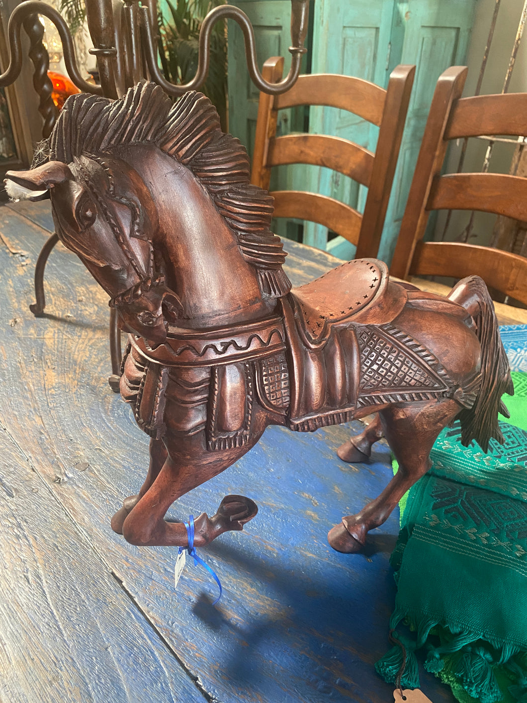 Wood Horse (Medium) -DECOR0017