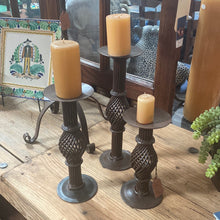 Load image into Gallery viewer, Twist Wrought Iron Candle Holders -CAND0004
